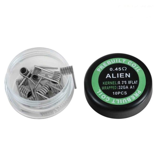 Fused / Alien Clapton Coil 0.45 Ohm 10'lu Paket