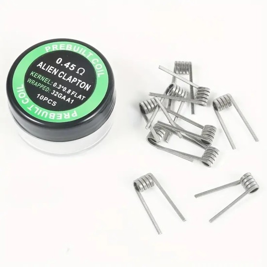 Fused / Alien Clapton Coil 0.45 Ohm 10'lu Paket