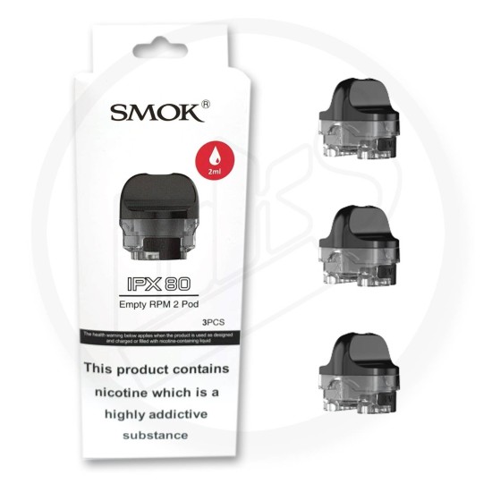 Smok İPX 80 Pod RPM 2 5.5ml (Kartuş) 3'lü Paket