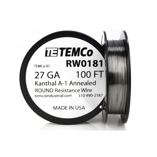 TEMCO Kanthal A1 Coil Rezistans Teli 10m (24ga/26ga/28ga)