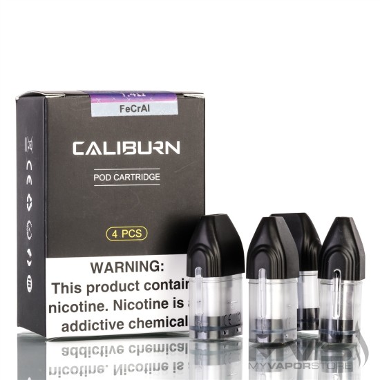 Uwell Caliburn Pod (Kartuş) 4'lü Paket