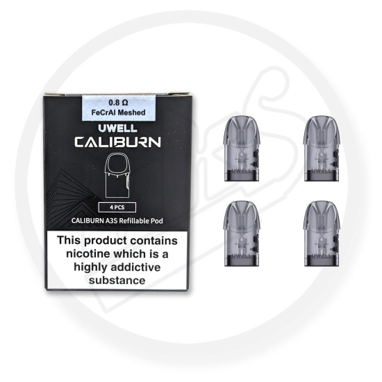 Uwell Caliburn A3/A3S Coil 4'lü Paket