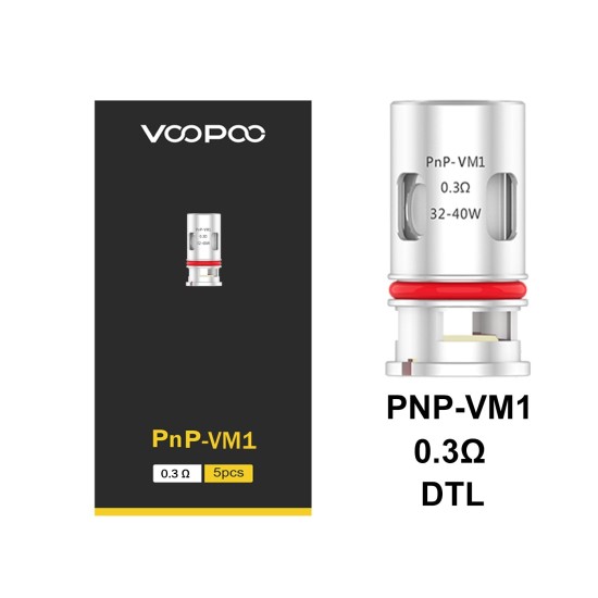 VOOPOO PnP Coil (VOOPOO Vinci Coil) 5'li Paket