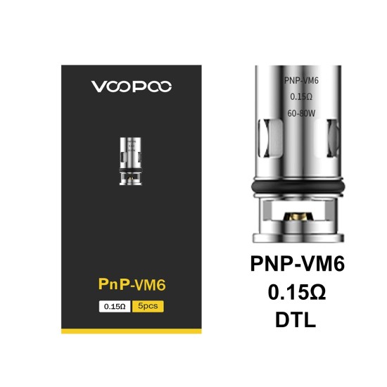 VOOPOO PnP Coil (VOOPOO Vinci Coil) 5'li Paket