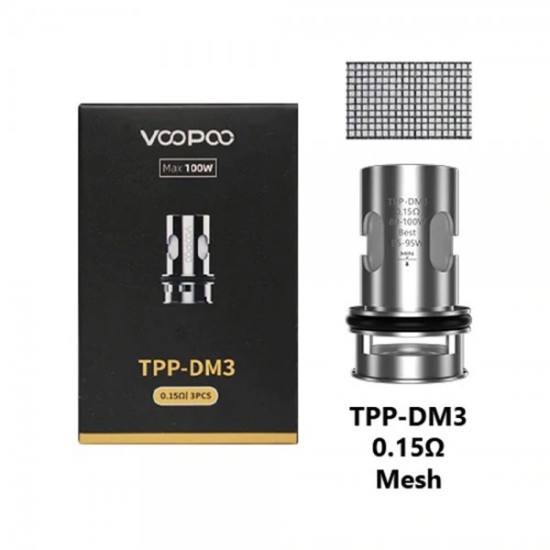 Voopoo TPP DM1/DM2 Coil 3'lü Paket