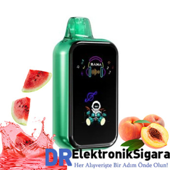 Rama 16.000 Puff Bar %5 Sour Watermelon Peach