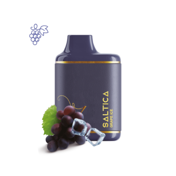 Saltica Leather 7000 Puff Bar 50mg Nikotin Grape İce