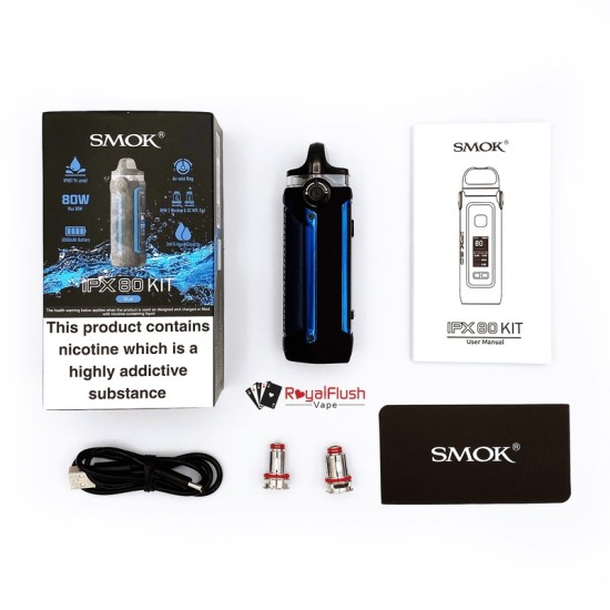 SMOK IPX 80 Kit Pod Mod Elektronik Sigara 3000mAh