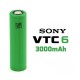 Sony VTC6 3.7V 18650 3000mAh IMR Şarjlı Pil 30A Discharge