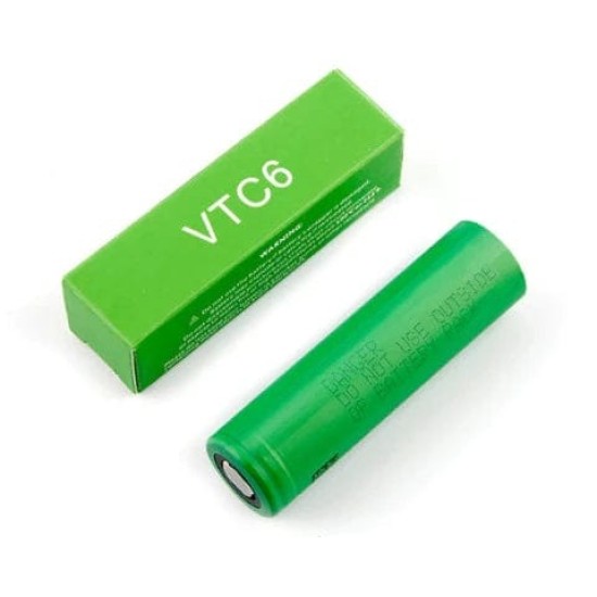 Sony VTC6 3.7V 18650 3000mAh IMR Şarjlı Pil 30A Discharge