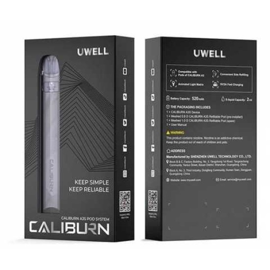 Uwell Caliburn A3S Pod Mod Elektronik Sigara