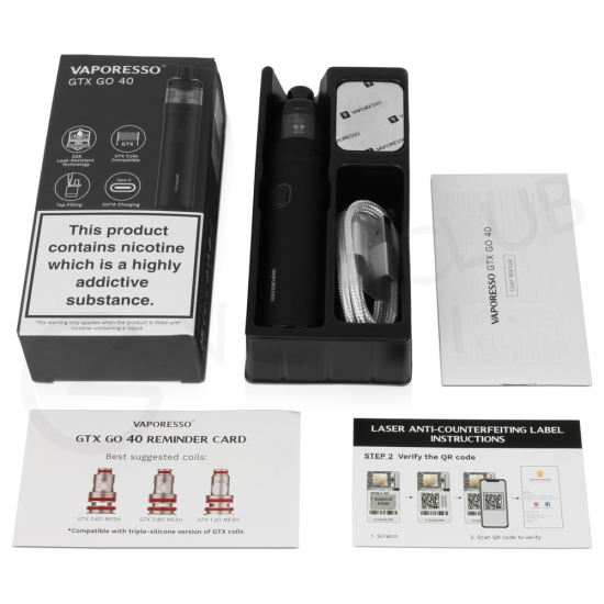 Vaporesso GTX GO 40 Pod Mod Vaporesso GTX GO 40 Pod Mod