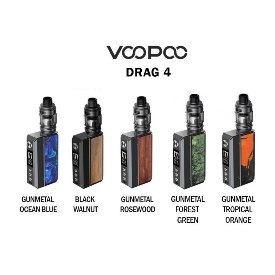 Voopoo Drag 4 177W Box Kit Elektronik Sigara