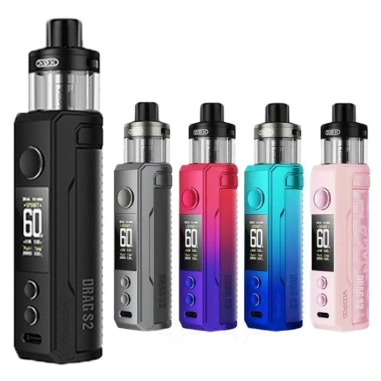 Voopoo Drag S2 Kit 60W Pod Mod Elektronik Sigara