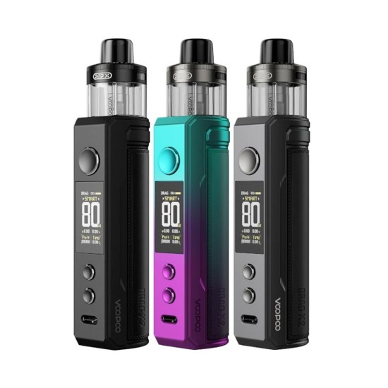 Voopoo Drag X2 Kit 80W Pod Mod Elektronik Sigara