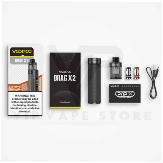 Voopoo Drag X2 Kit 80W Pod Mod Elektronik Sigara