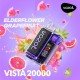 Vozol Vista 20000 Puff Bar %5 Nikotin Elderflower Grapefruit