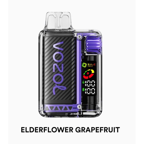 Vozol Vista 20000 Puff Bar %5 Nikotin Elderflower Grapefruit