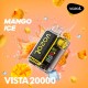 Vozol Vista 20000 Puff Bar %5 Nikotin Mango İce