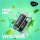 Vozol Vista 20000 Puff Bar %5 Nikotin Miami Mint