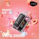 Vozol Vista 20000 Puff Bar %5 Nikotin Peach İce