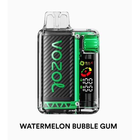 Vozol Vista 20000 Puff Bar %5 Nikotin Watermelon Bubble Gum