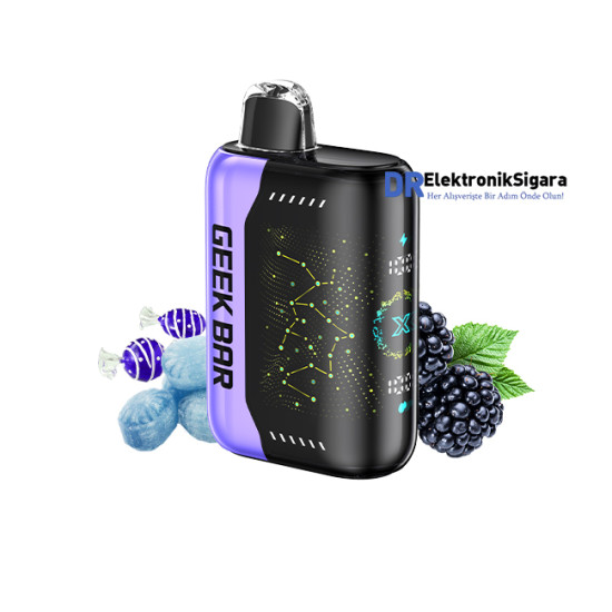 Geek Bar Pulse X 25000 Puff %5 Nikotin Blackberry B-Pop Geek Bar Pulse X 25000 Puff %5 Nikotin Blackberry B-Pop