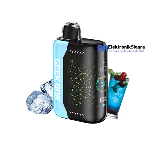 Geek Bar Pulse X 25000 Puff %5 Nikotin Blue Razz İce Geek Bar Pulse X 25000 Puff %5 Nikotin Blue Razz İce