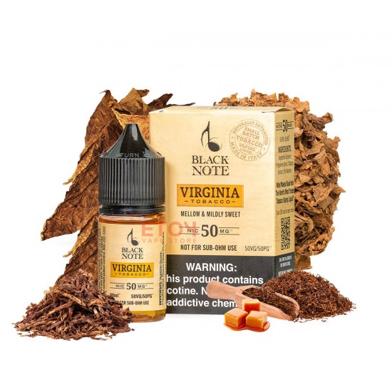 Black Note Virginia Tobacco 30ml Salt Premium Likit