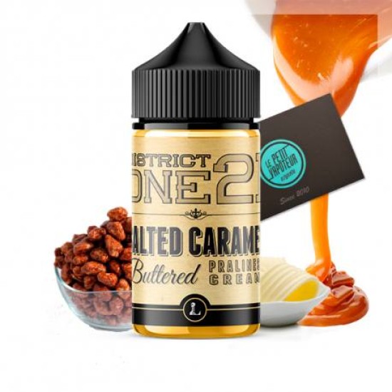 Five Pawns District One 21 Salted Caramel 60ml Premium Likit