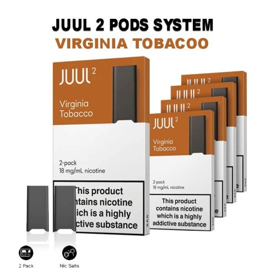 juul 2 Pod Virginia Tobacco (Kartuş) 2'li Paket