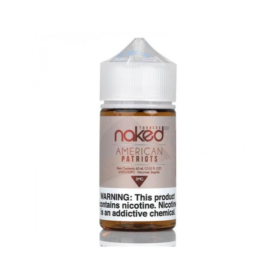 Naked Tobacco American Patriots 60ml Premium Likit