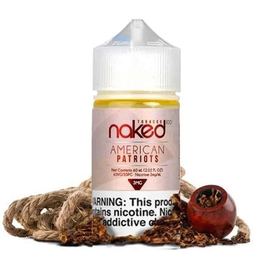 Naked Tobacco American Patriots 60ml Premium Likit