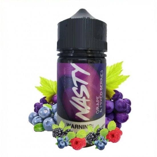 Nasty Grape & Mixed Berries Premium Likit 60ml