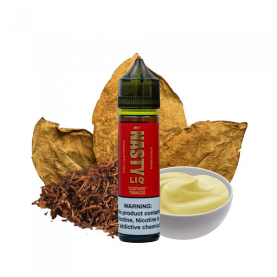 Nasty LİQ Serisi Custard Tobacco Premium Likit 60ml Nasty LİQ Serisi Custard Tobacco Premium Likit 60ml