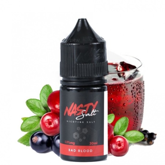 Nasty Salt Reborn Bad Blood Premium Salt Likit 30ml