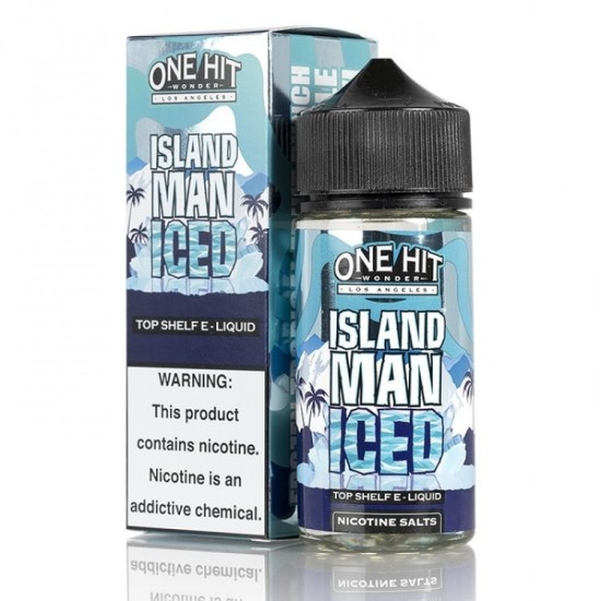 One Hit Wonder Island Man Iced Premium Likit 100ML