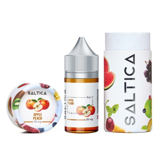 Saltica Apple Peach Salt Likit 30ML Saltica Apple Peach Salt Likit 30ML