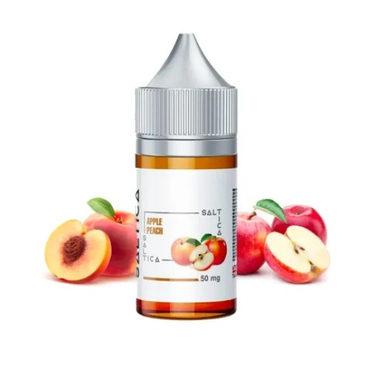 Saltica Apple Peach Salt Likit 30ML Saltica Apple Peach Salt Likit 30ML