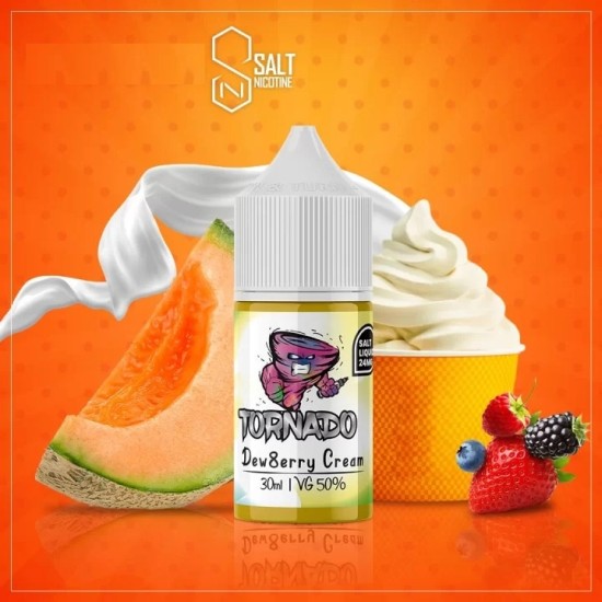 Tornado Likit Dew8erry Cream 30ML Salt Likit