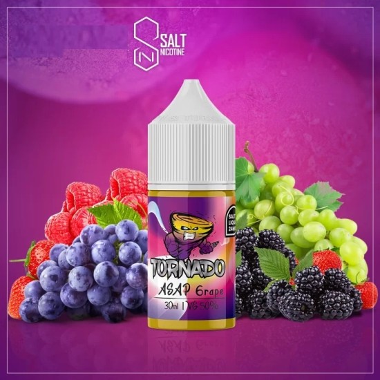 Tornado Likit Asap Grape 30ML Salt Likit