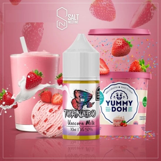 Tornado Likit Unicorn Mi1k 30ML Salt Likit