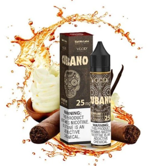 VGOD Cubano Rich Creamy Cigar Premium Salt Likit 30ml